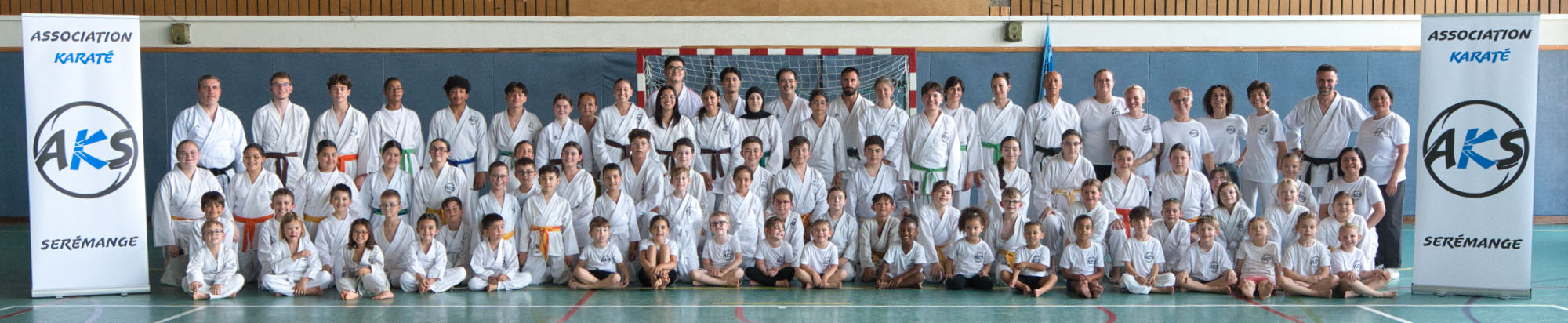 Entraînement de Karaté Serémange au dojo